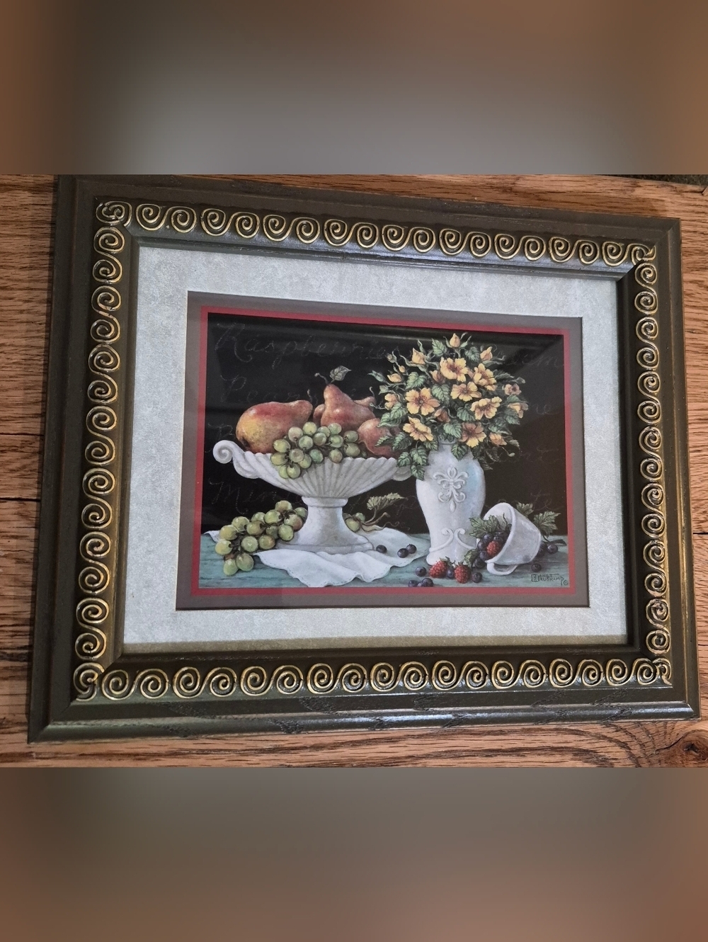 Home Interiors Framed Print, Fruit In Bowl